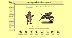 Desktop Screenshot of patrick-allain.com